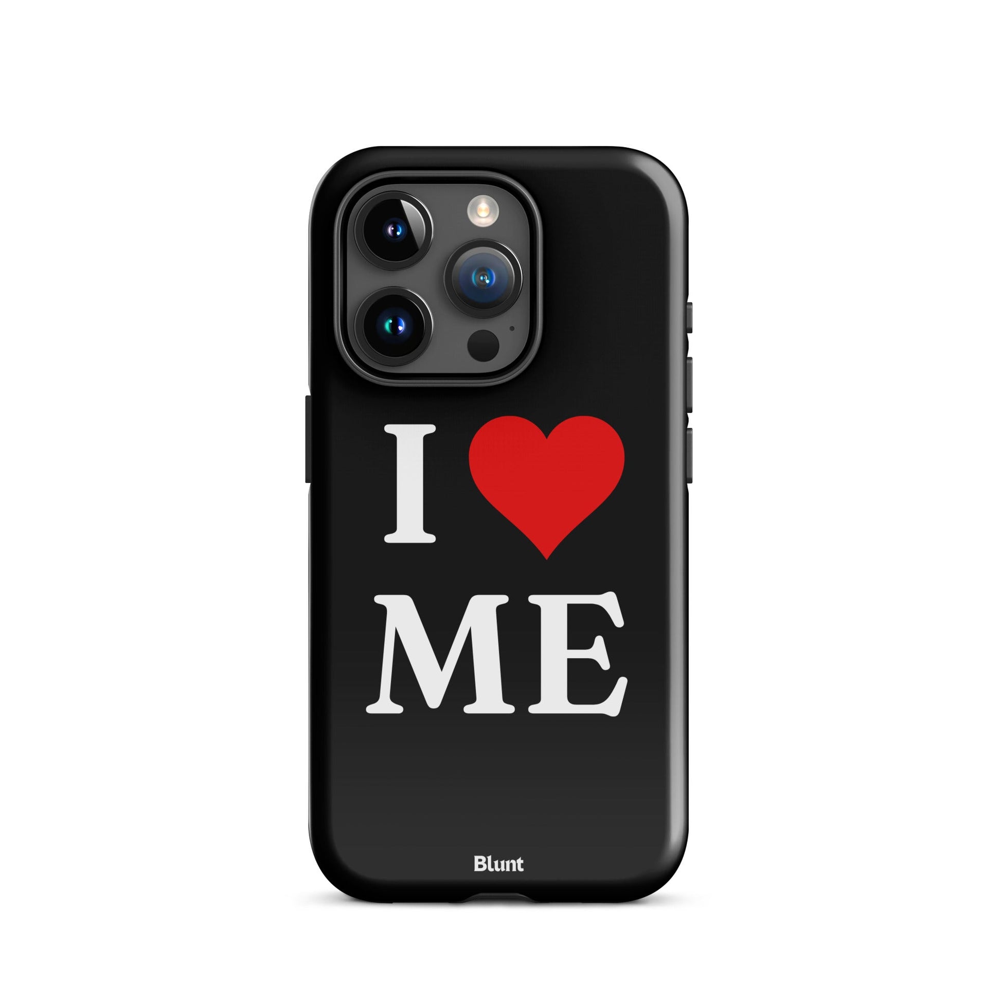 I Love Me in Black iPhone Case - blunt cases