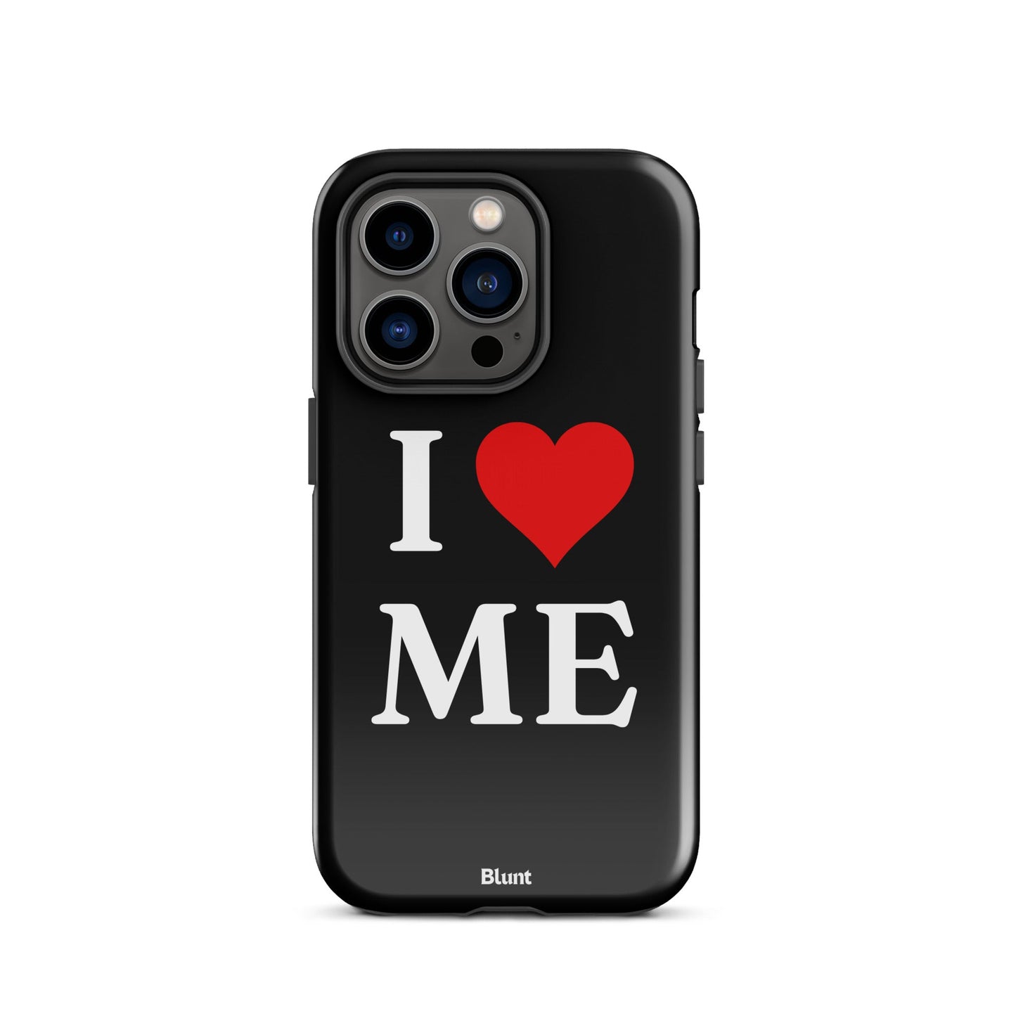 I Love Me in Black iPhone Case - blunt cases