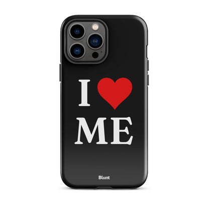 I Love Me in Black iPhone Case - blunt cases