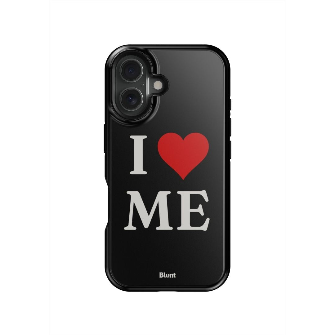 I Love Me in Black iPhone Case - blunt cases