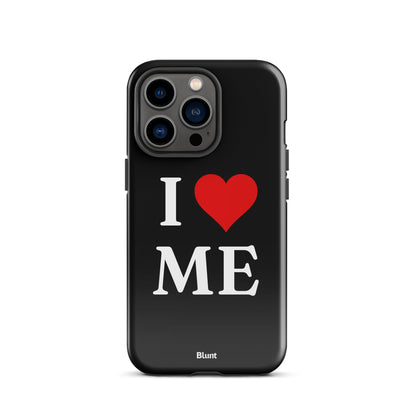 I Love Me in Black iPhone Case - blunt cases