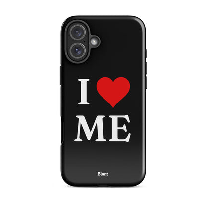 I Love Me in Black iPhone Case - Blunt Cases