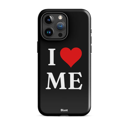 I Love Me in Black iPhone Case - blunt cases