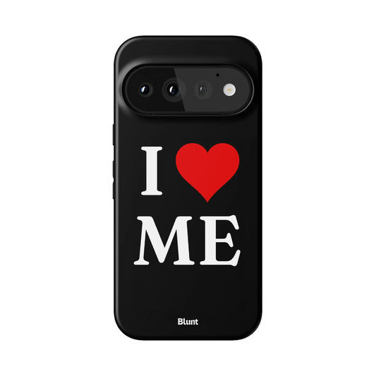 I Love Me in Black Pixel Case - Blunt Cases