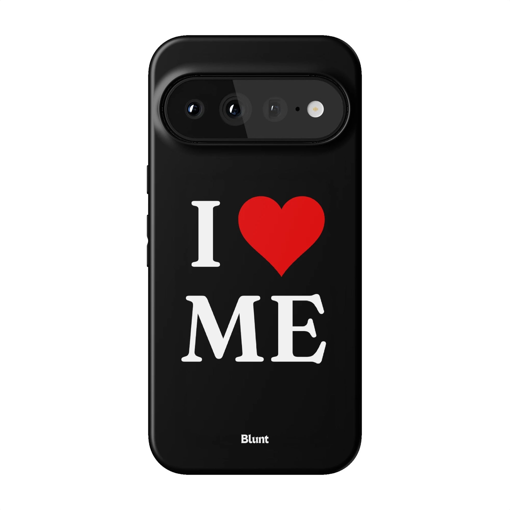 I Love Me in Black Pixel Case - Blunt Cases