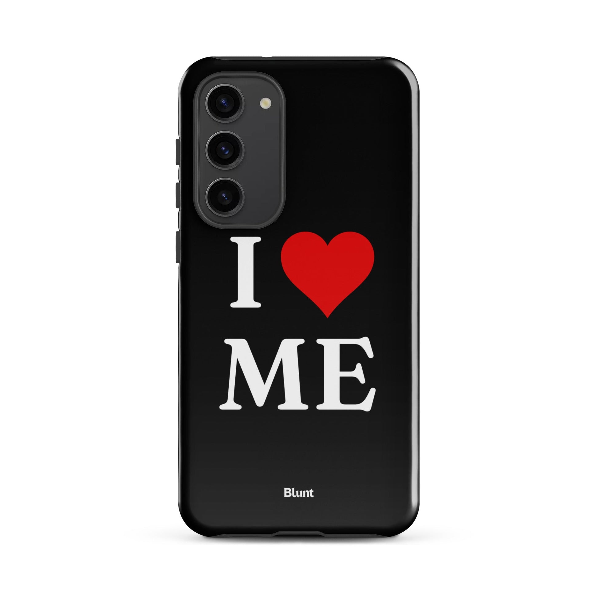 I Love Me in Black Samsung Case - Blunt Cases