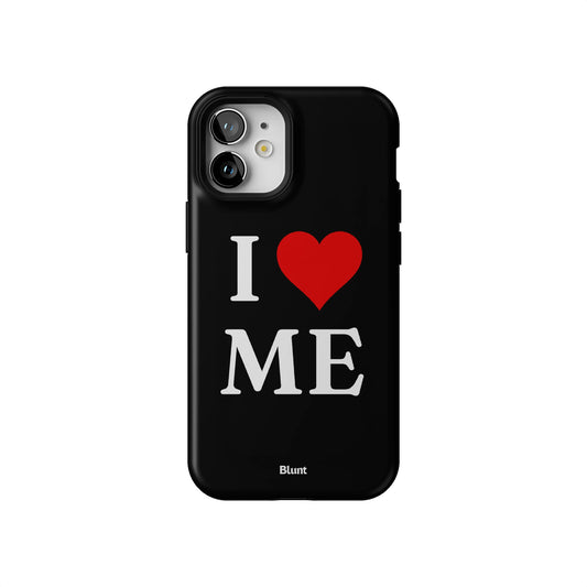 I Love Me in Black iPhone Case gallery - Iphone_12_Mini_Air_Plus_1