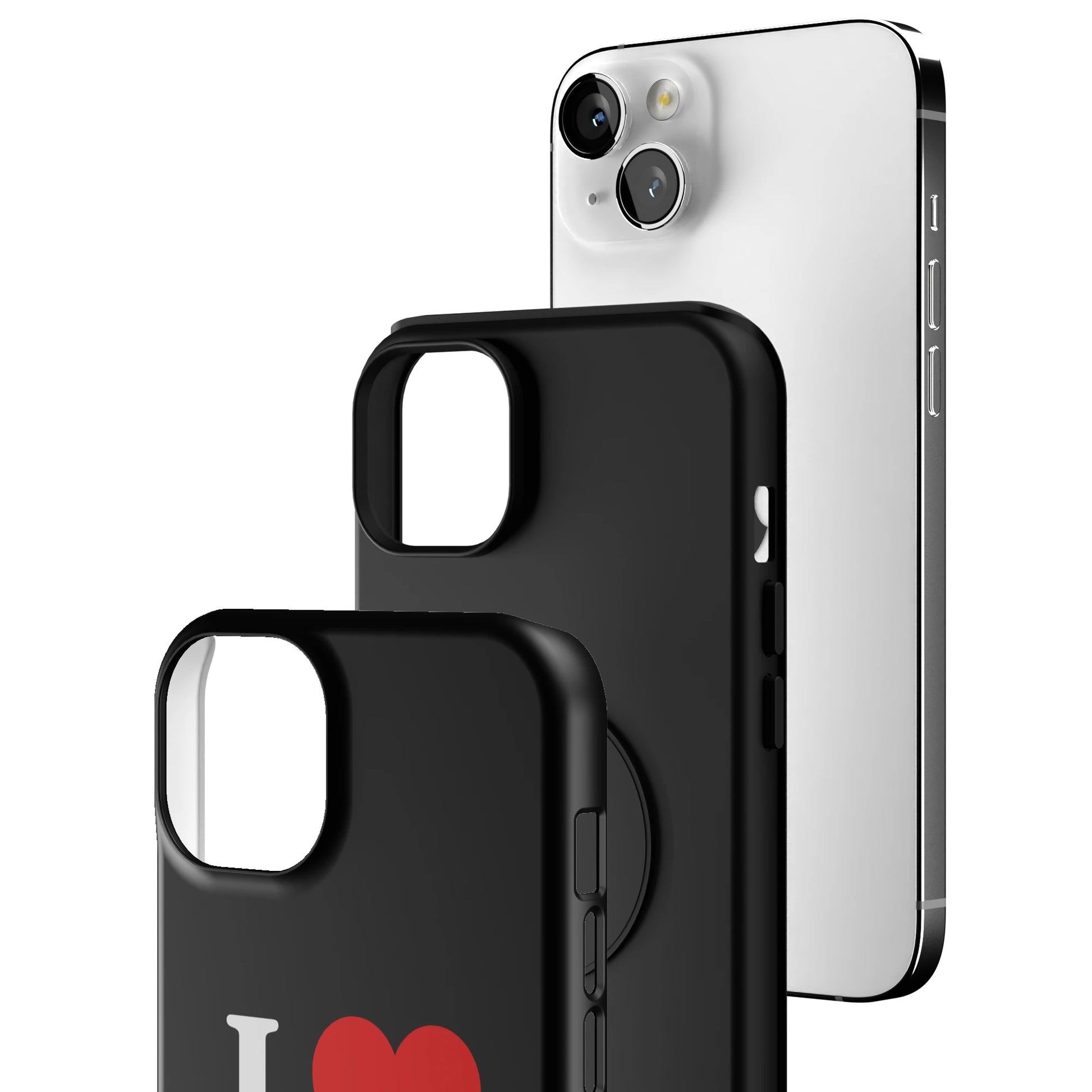 I Love Me in Black iPhone Case gallery - Iphone_14_Mini_Air_Plus_3