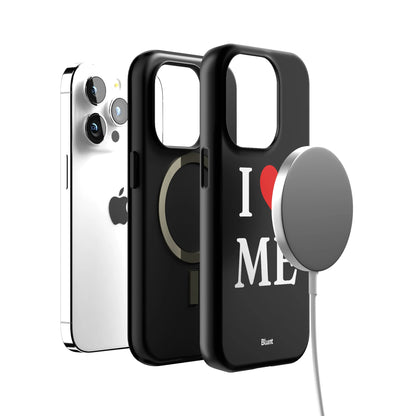 I Love Me in Black iPhone Case gallery - Iphone_14_Pro_4