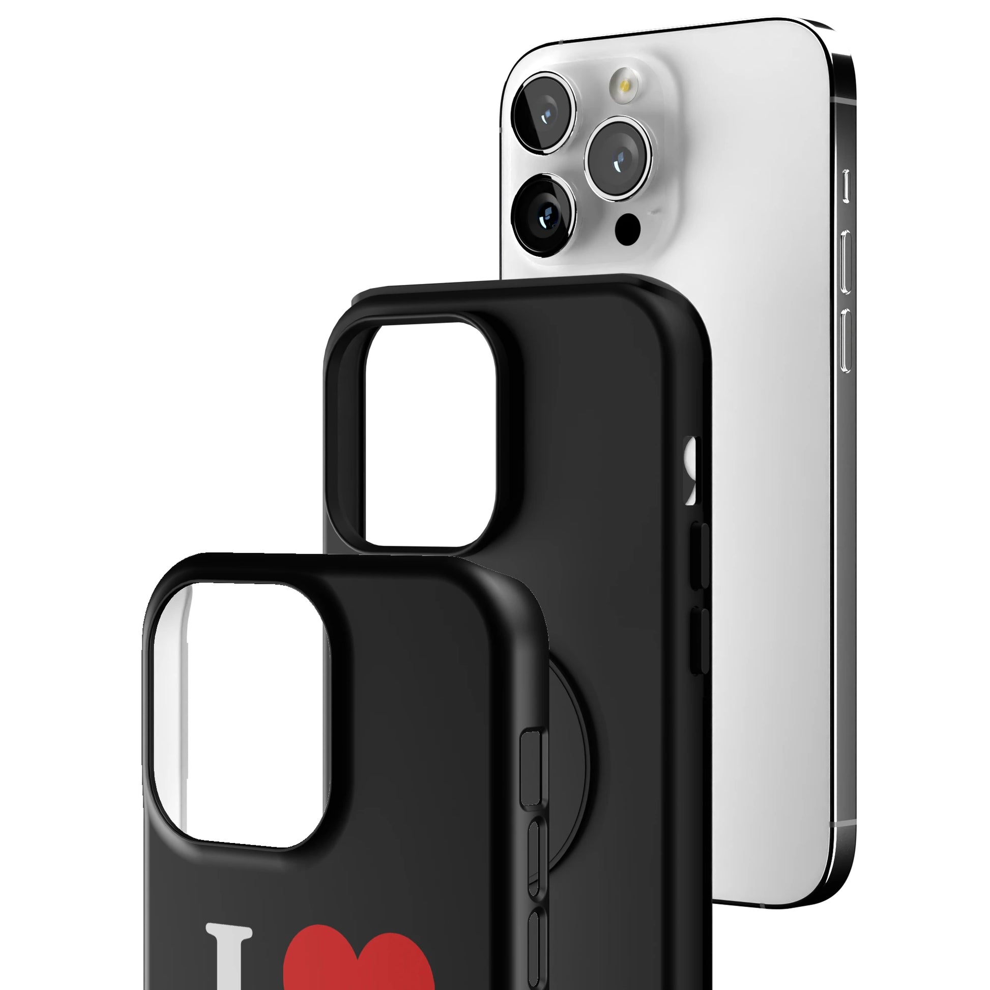 I Love Me in Black iPhone Case gallery - Iphone_14_Pro_Max_3