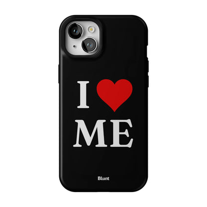 I Love Me in Black iPhone Case gallery - Iphone_15_Mini_Air_Plus_1