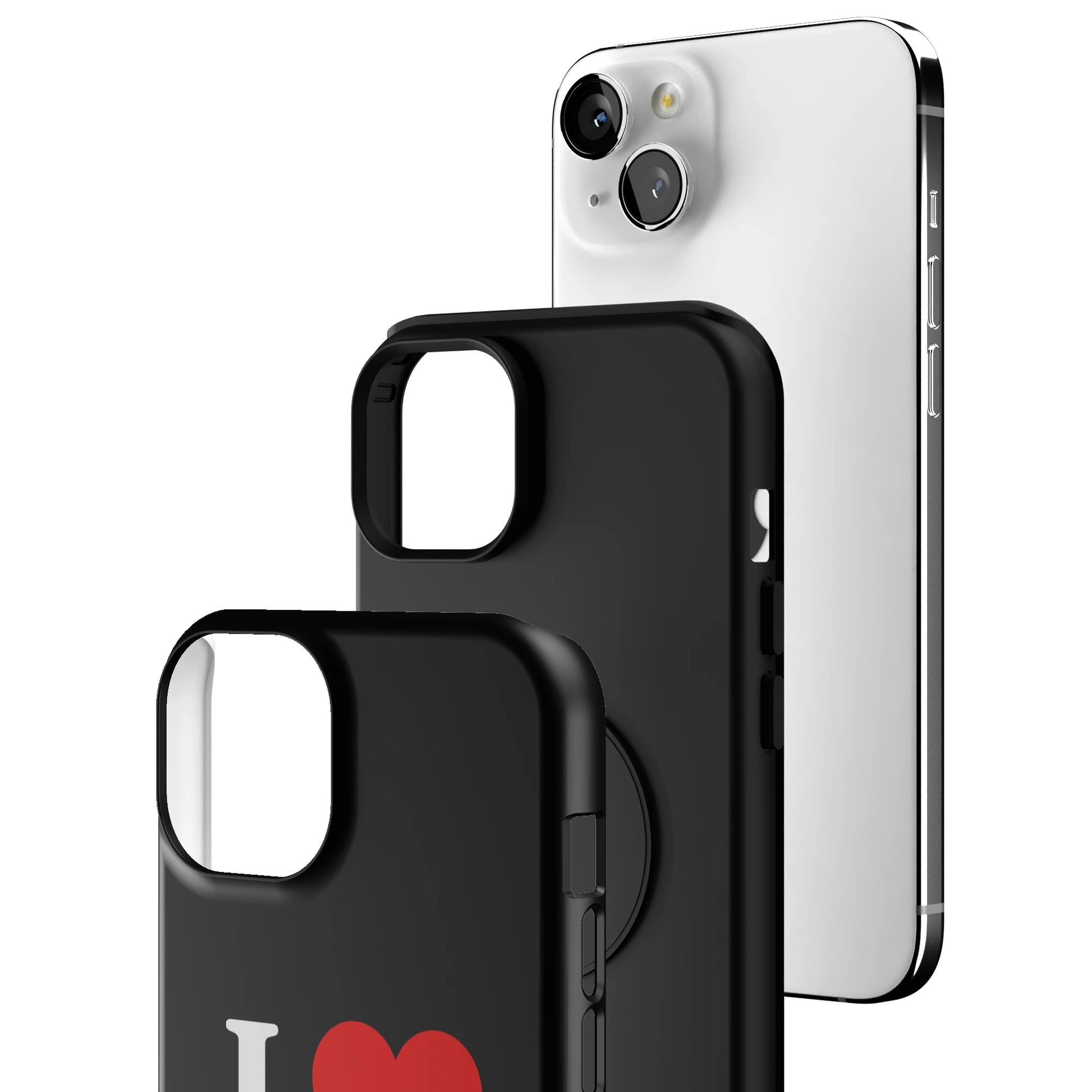 I Love Me in Black iPhone Case gallery - Iphone_15_Mini_Air_Plus_3