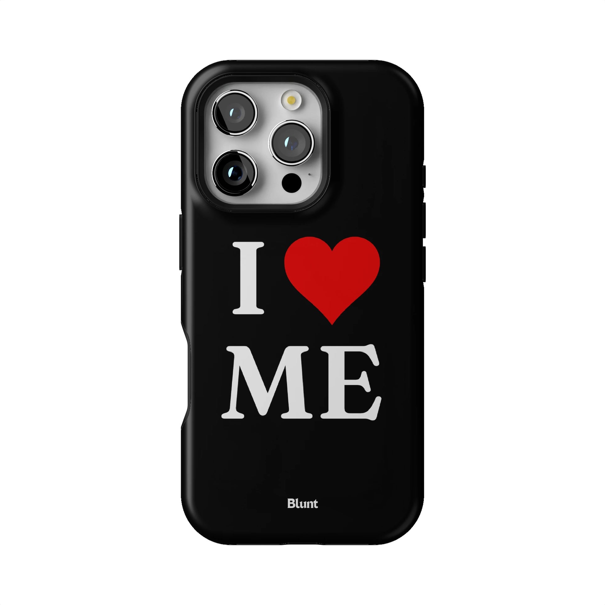 I Love Me in Black iPhone Case gallery - Iphone_16_Pro_1