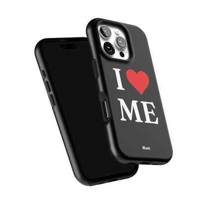 I Love Me in Black iPhone Case gallery - Iphone_16_Pro_6