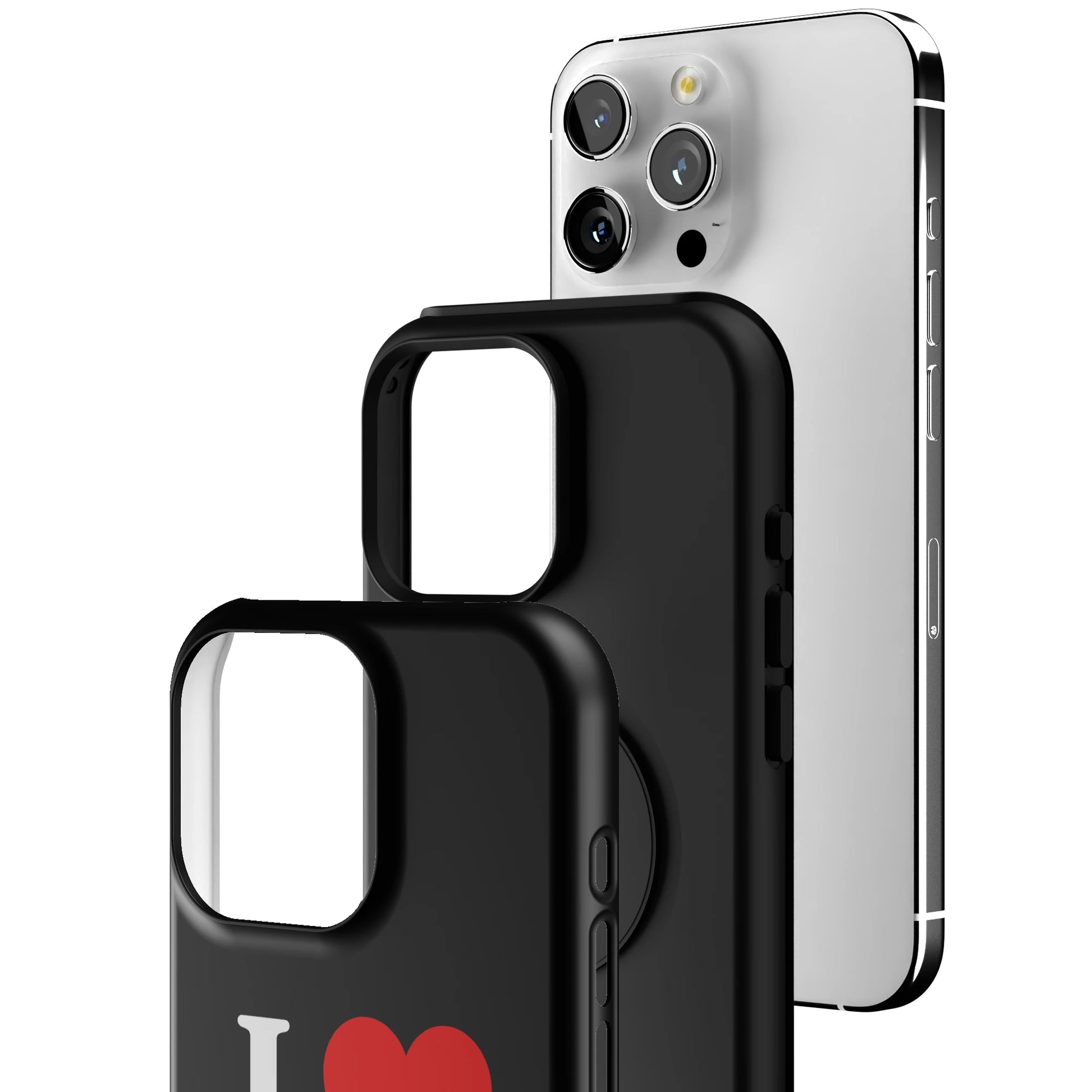 I Love Me in Black iPhone Case gallery - Iphone_16_Pro_Max_3