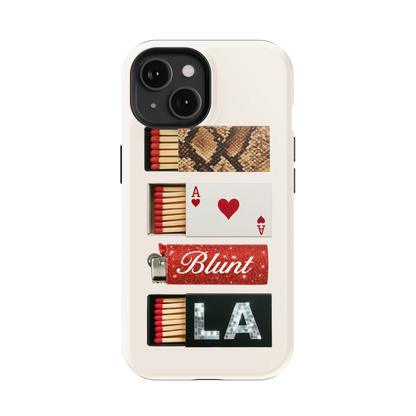 Cream Match iPhone Case