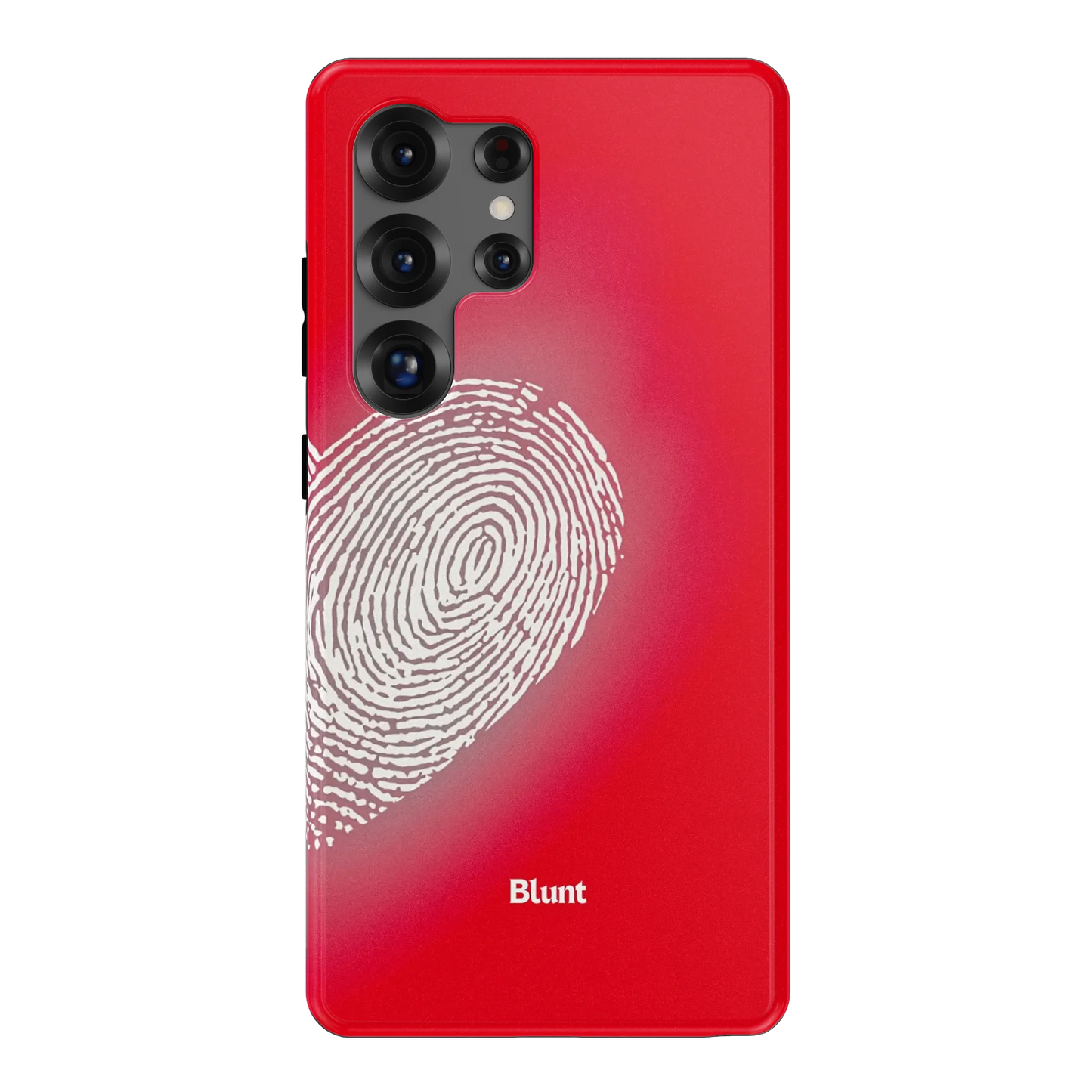 Heart Print Red Samsung Case