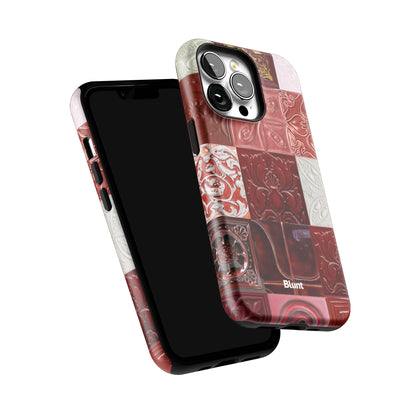 Checkered-Rouge-iphone-case-iPhone 13 Pro-5