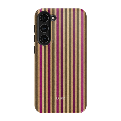 Pecan Stripe Samsung Case