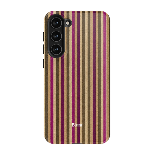 Pecan Stripe Samsung Case