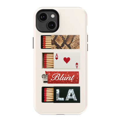 Cream Match iPhone Case