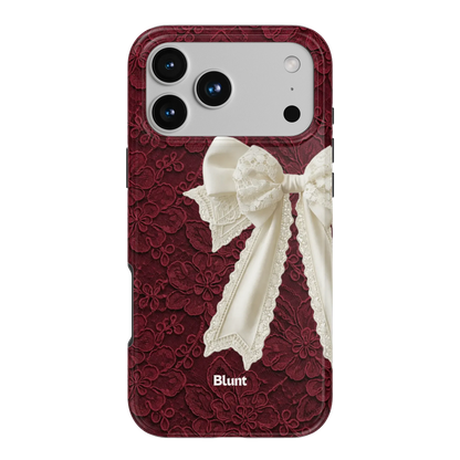 Velvet Bow iPhone Case