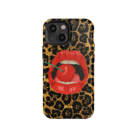 Cherry Lips iPhone Case