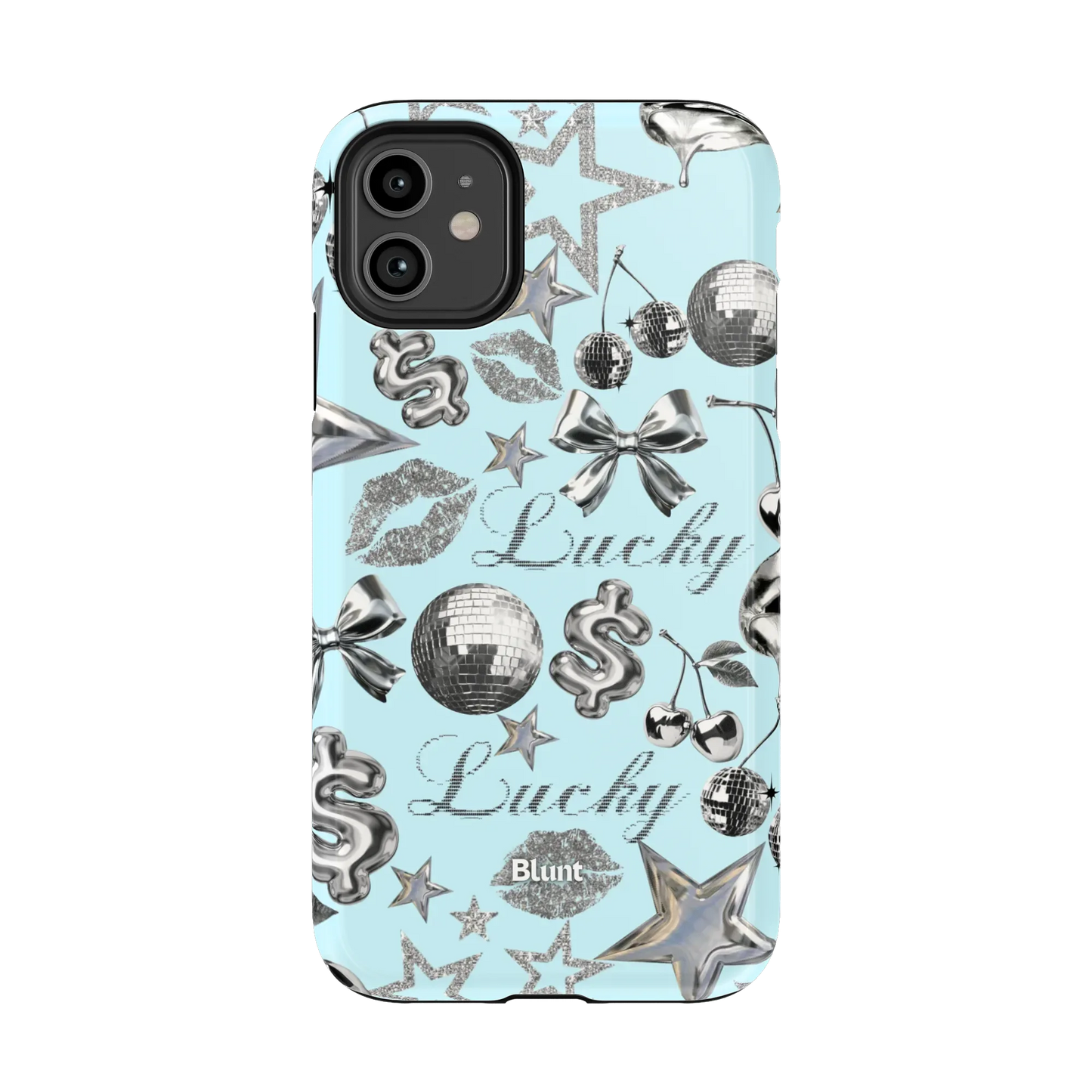 Lucky Baby Blue iPhone Case