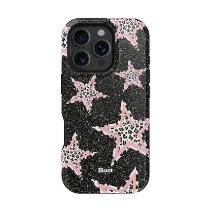 Pink Zebra Stars iPhone Case