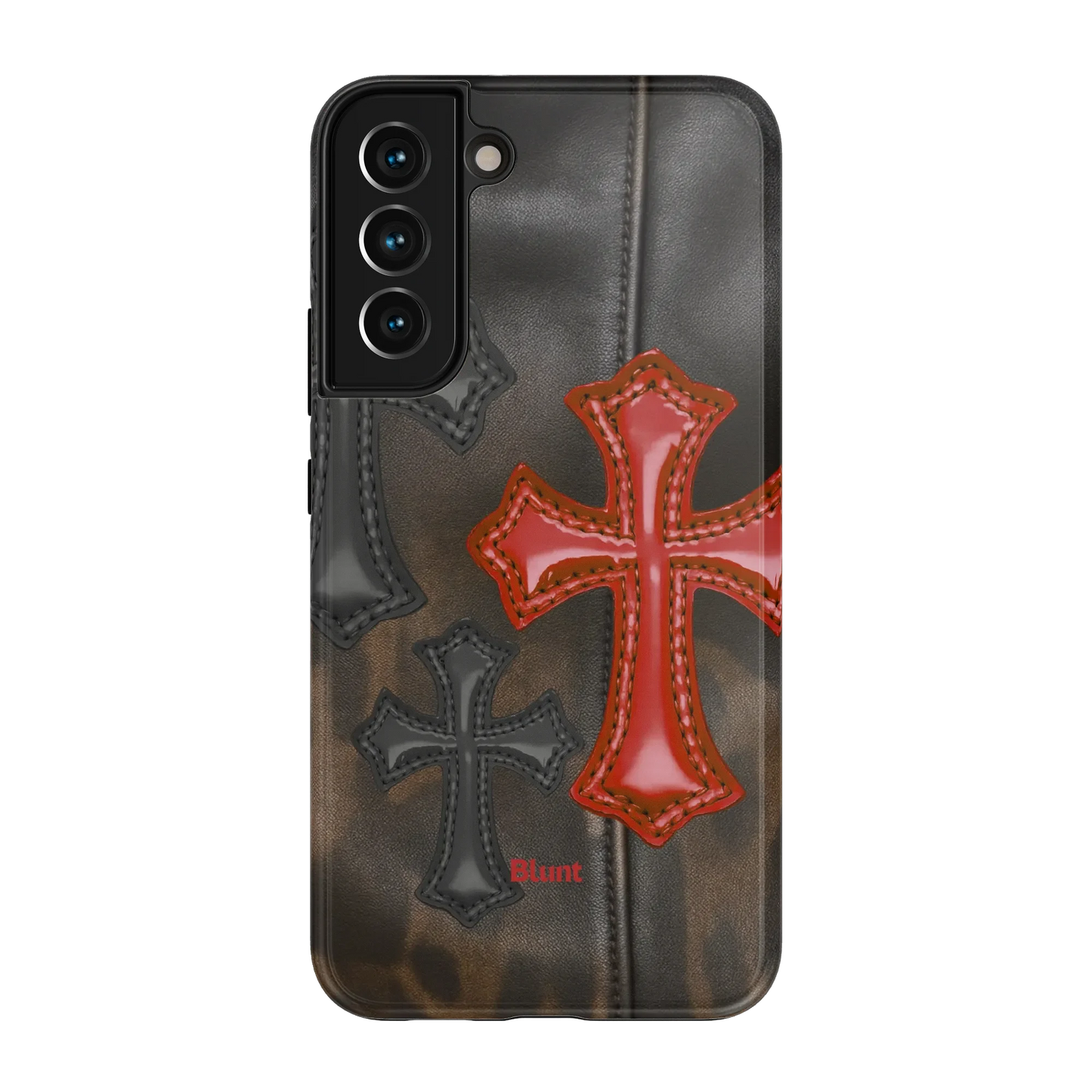 Leather Crosses Samsung Case