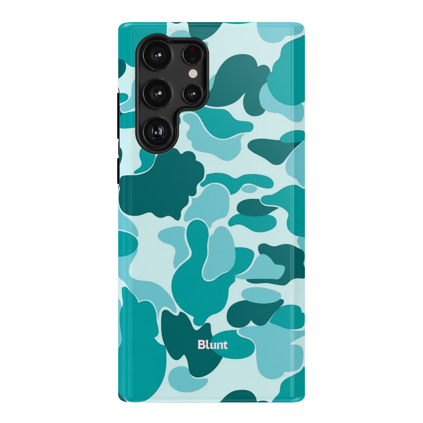 Aqua Camo Samsung Case