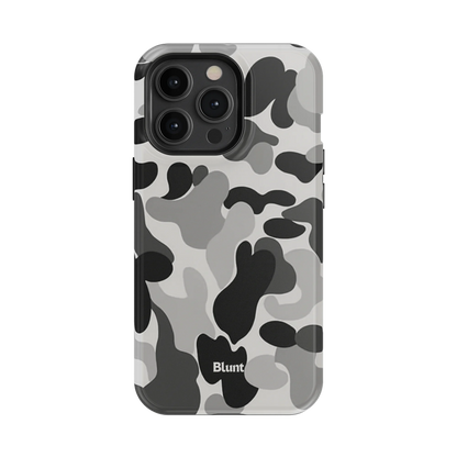 Grey Camo iPhone Case