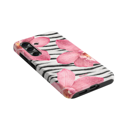 Striped Blossom Samsung Case