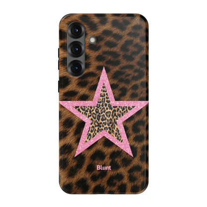 Pink Cheetah Starlette Samsung Case