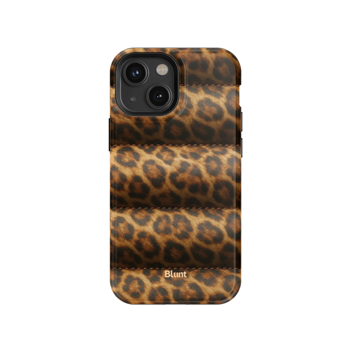 Cheetah Puffer iPhone Case
