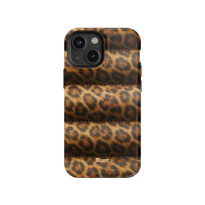 Cheetah Puffer iPhone Case