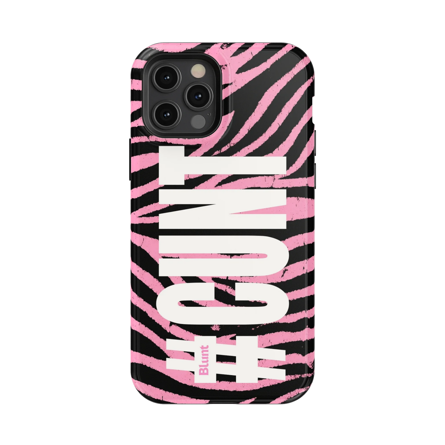 CXNT Pink Zebra iPhone Case