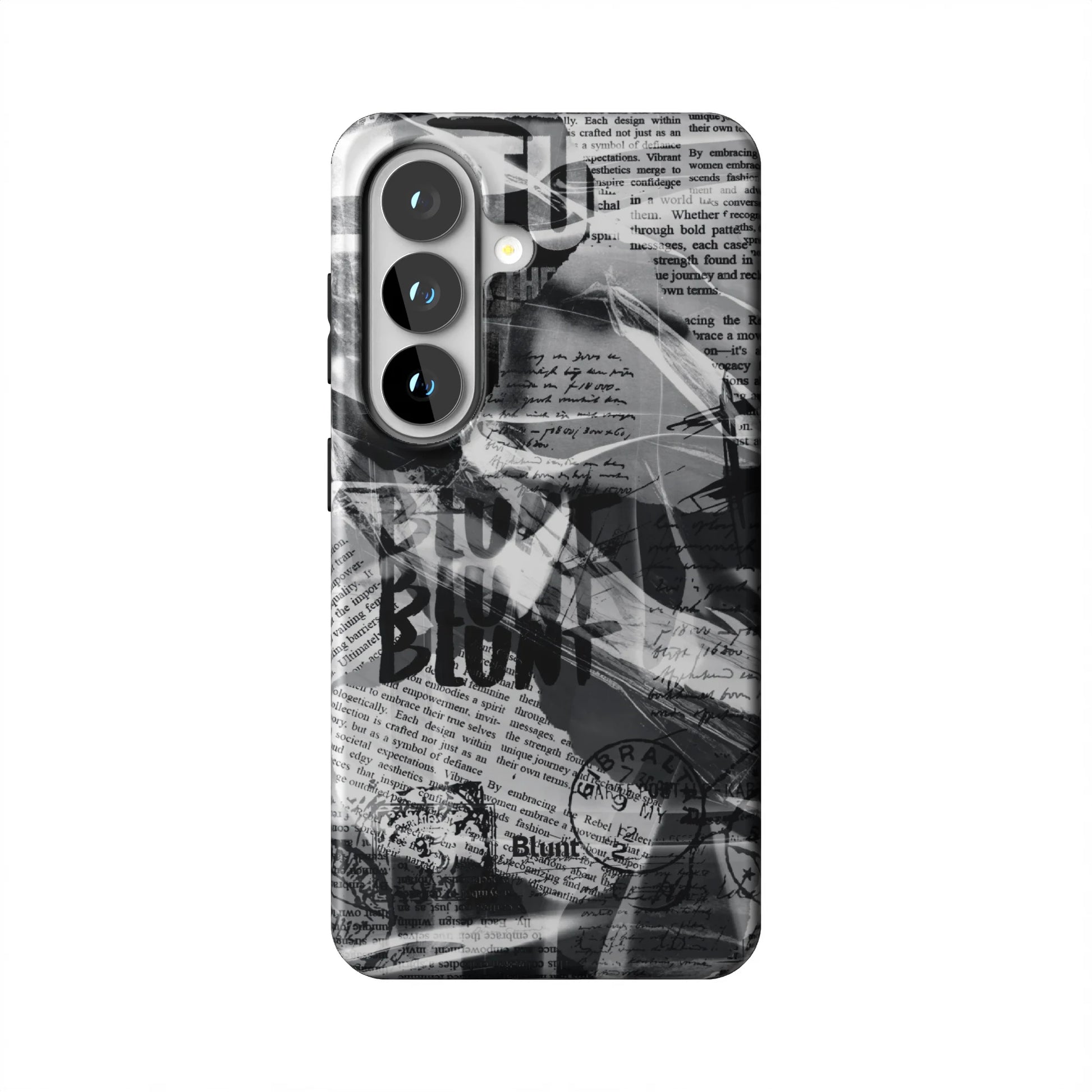 Black-Love-Letter-samsung-case-Galaxy S26-1