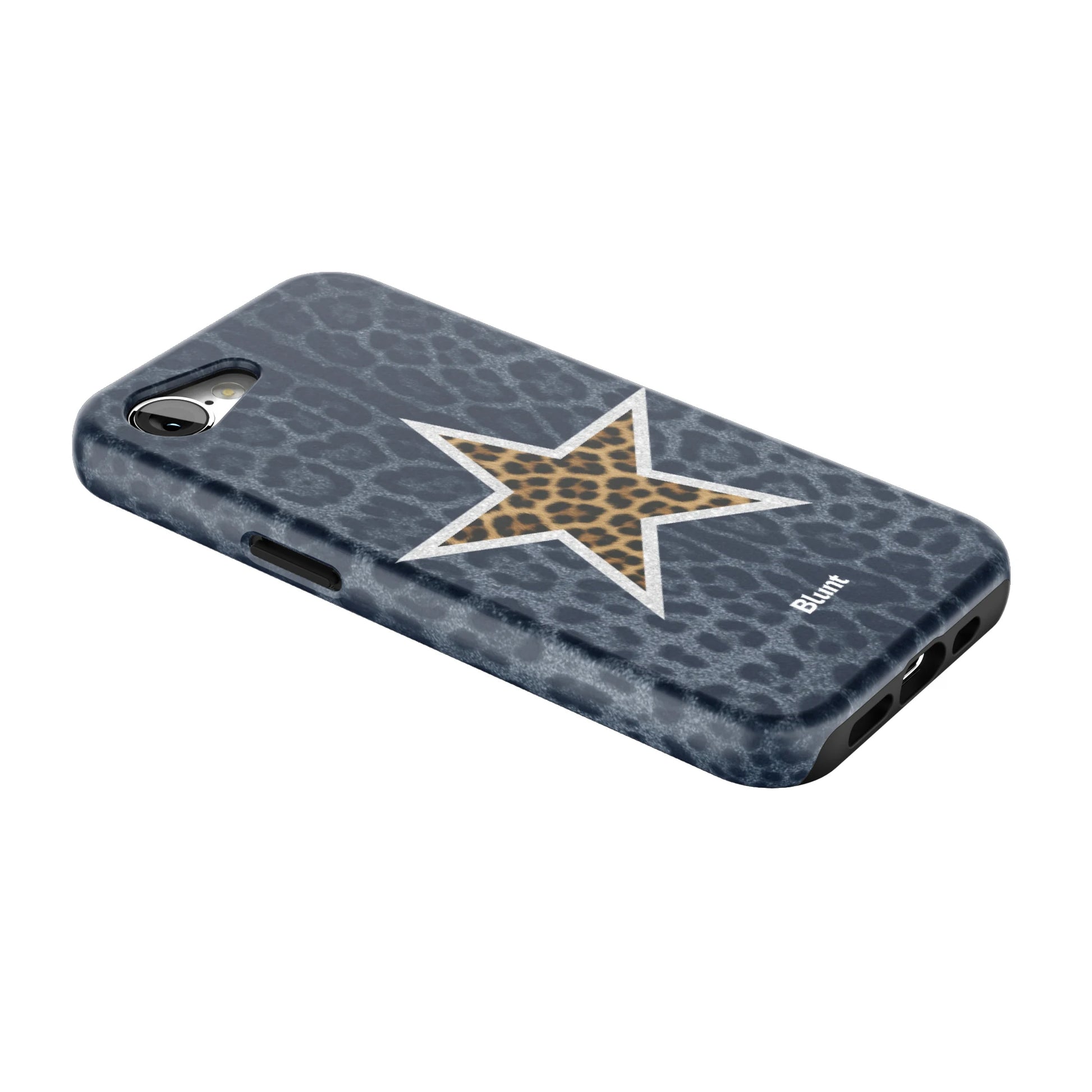 Denim-Cheetah-Star-iphone-case-iPhone 17 E-2
