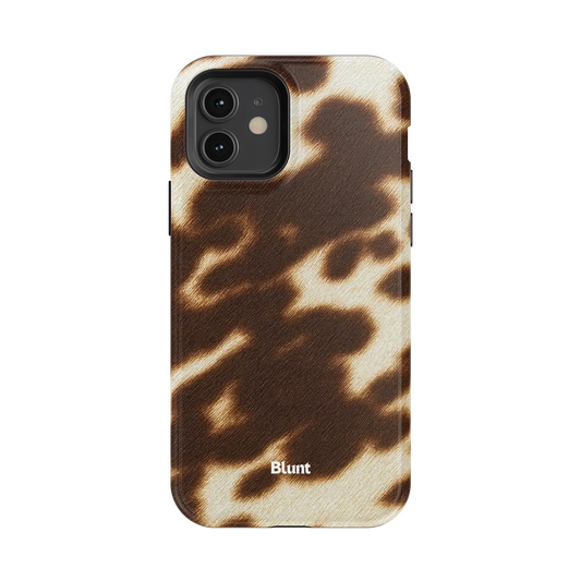 Rustic Cowhide iPhone Case