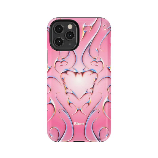 Bubble Heart iPhone Case