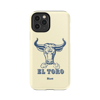 Toro Blanco iPhone Case