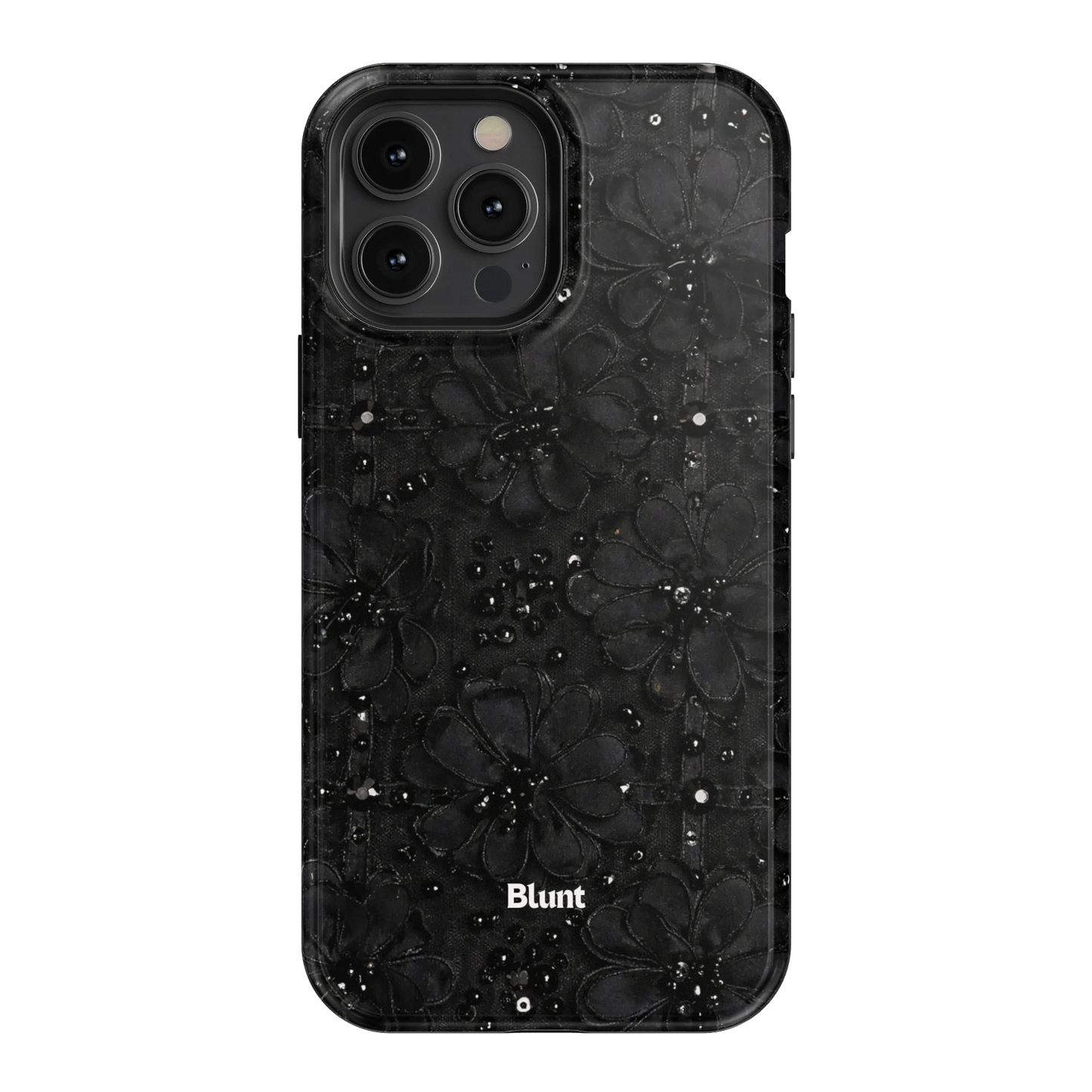 Noir Bloom iPhone Case