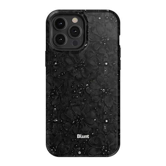 Noir Bloom iPhone Case