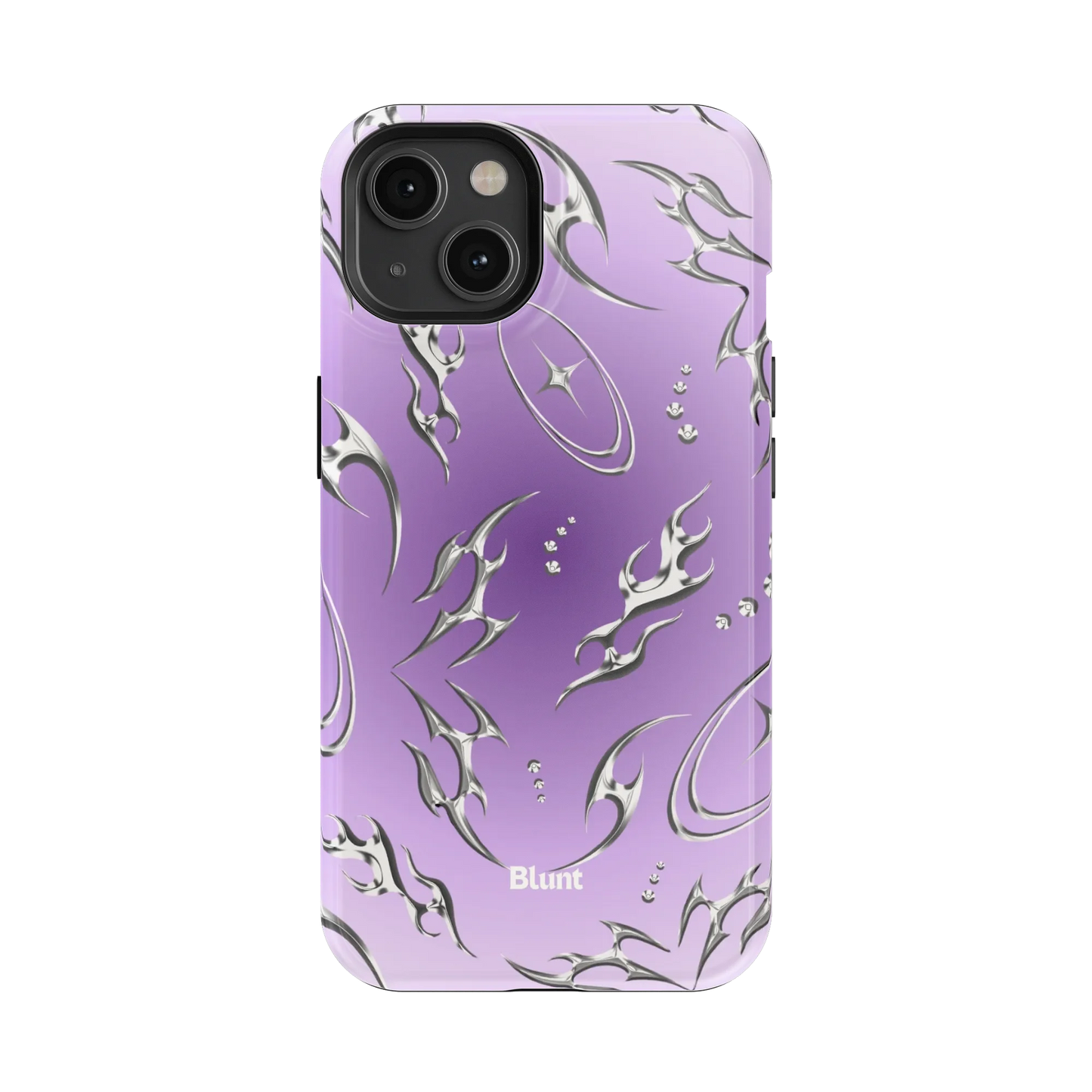 Purple Cyber iPhone Case