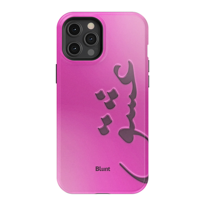 Pink Love iPhone Case