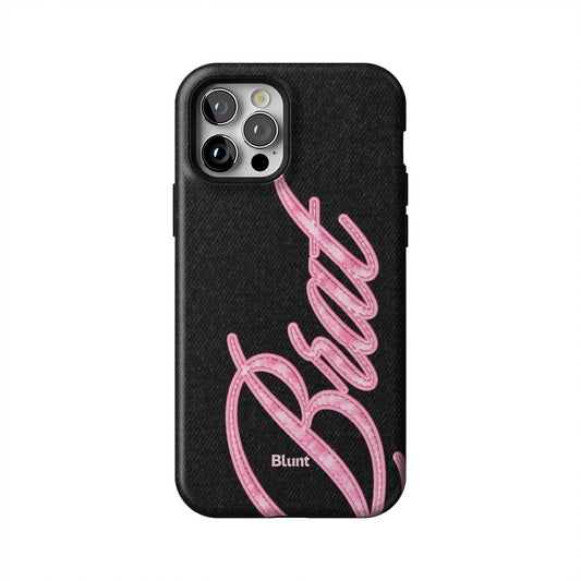 Pink-Brat-iphone-case-iPhone 12 Pro-1