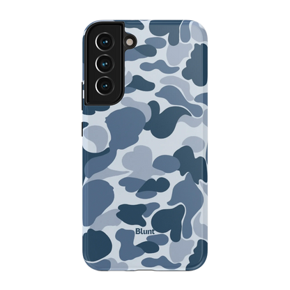 Bluish Camo Samsung Case