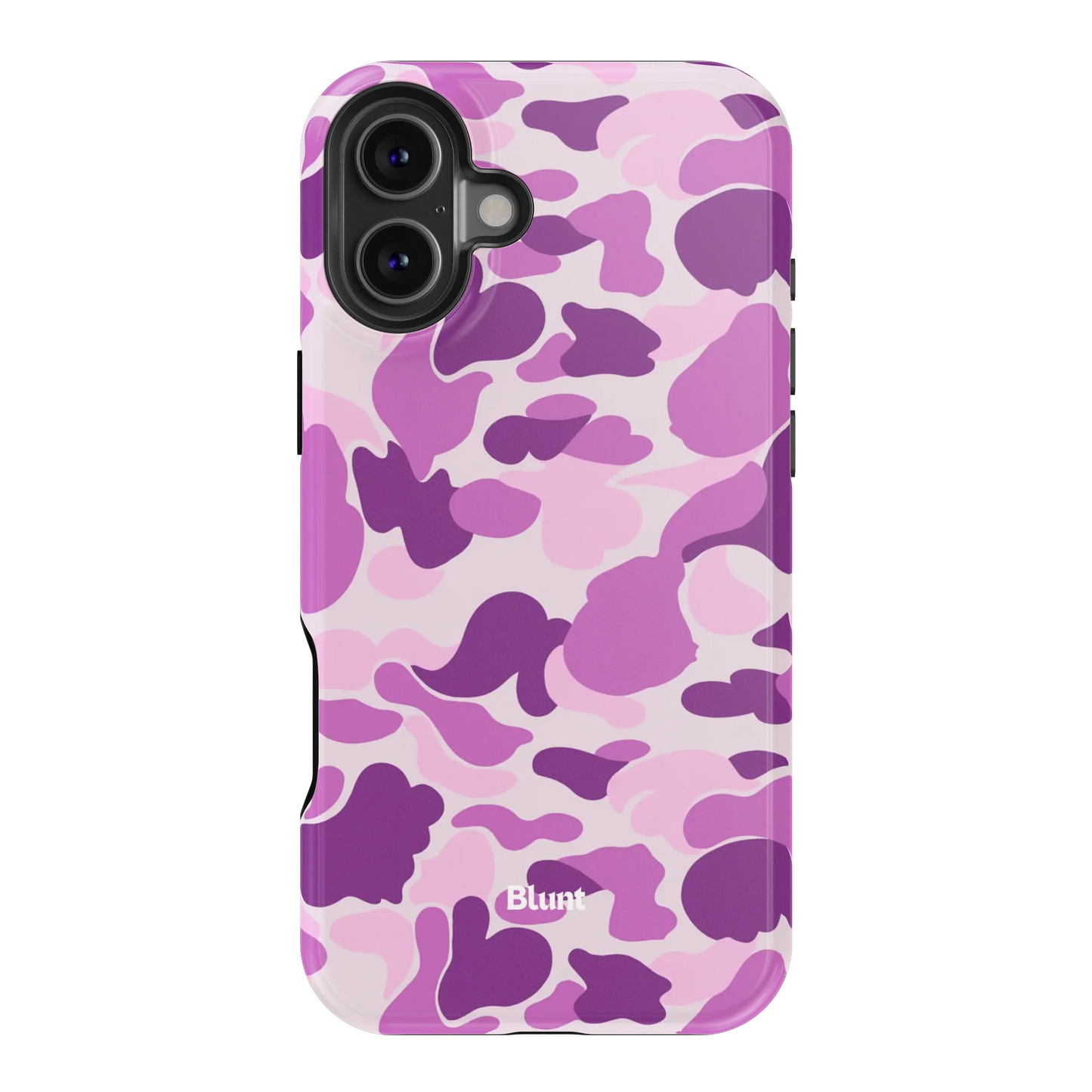 Purple Camo iPhone Case