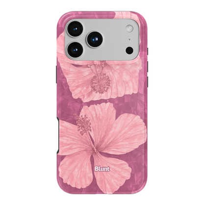 Pink Coconut Bloom iPhone Case